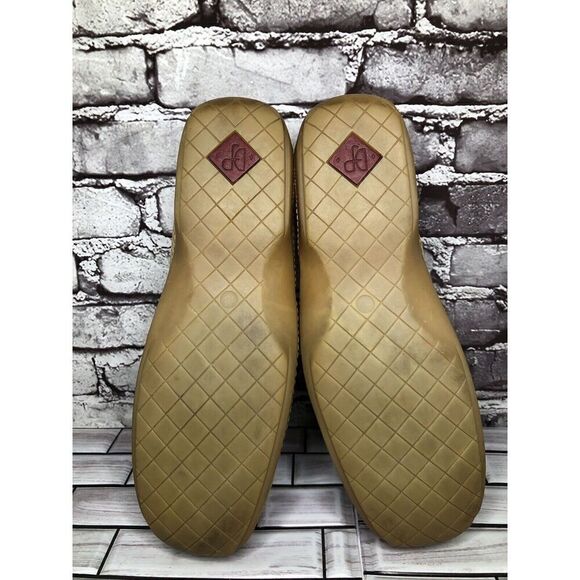 Donald J PLINER Esco Tan Suede Perforated Driving Moccasin Loafers Shoes Men 13M